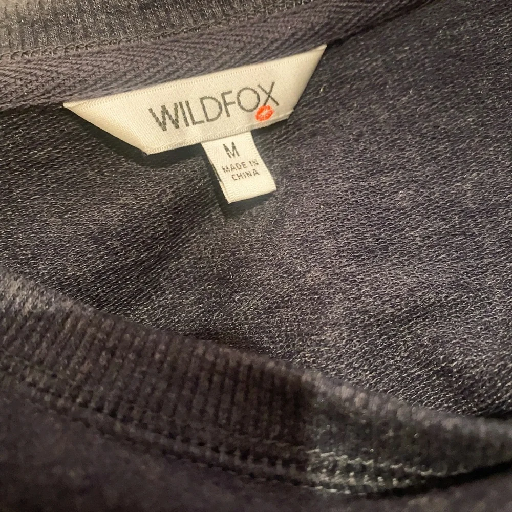 Wildfox | Social Rainbow Print Pullover Sweatshirt - Picture 2 of 2